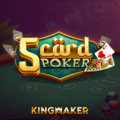 5 Card Poker game zon cards